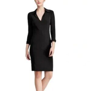 KamaliKulture x Norma Kamali Shirt Dress in Black sz L